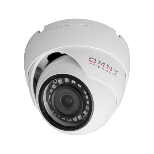 IP камера OMNY BASE miniDome5E-U миникупольная 5Мп (2592x1944) 15к/с, 2.8мм, F1.8, 802.3af A/B, 12±1В DC, ИК до 25м, встр. микр, DWDR, USB2.0